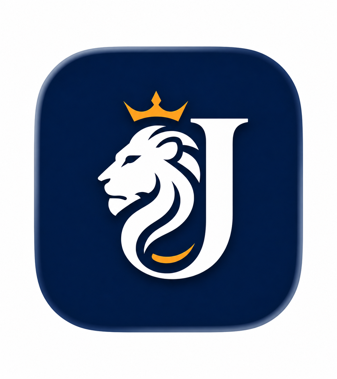 Semitic Jew Institute crowned lion app icon